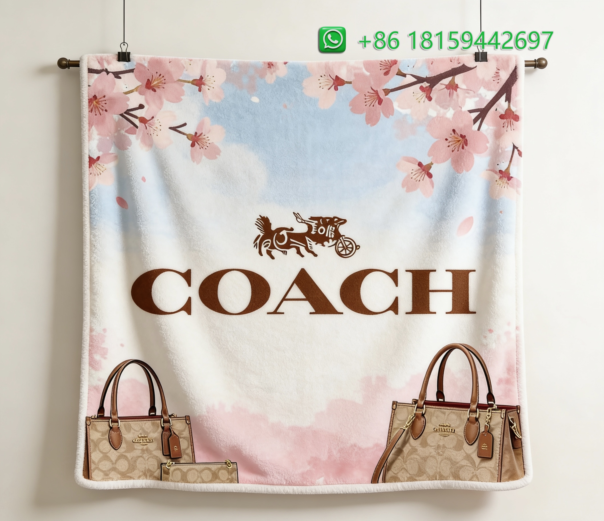 Coach Throw Blankets